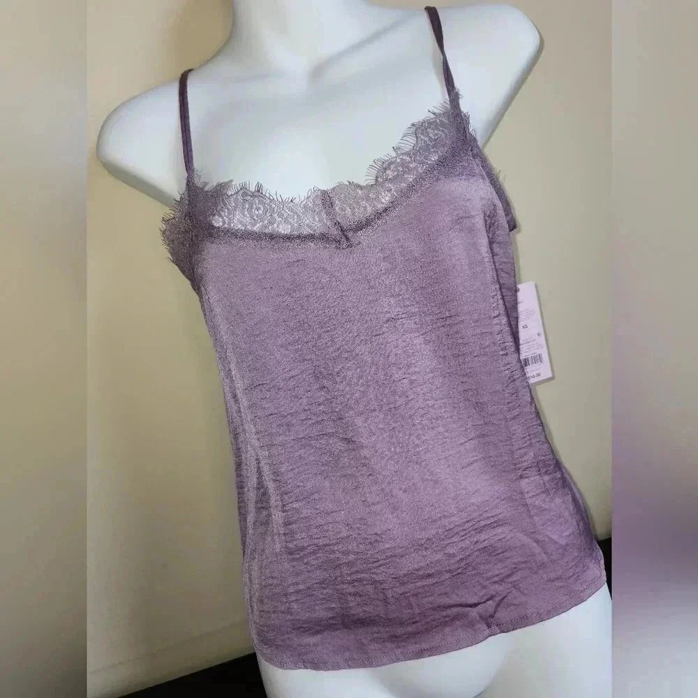 Wild Fable camisole ladies satin Lilac tank top size XS